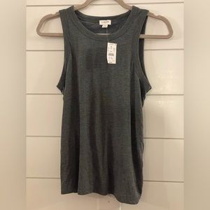 J Crew - Sleeveless Charcoal Tank - S